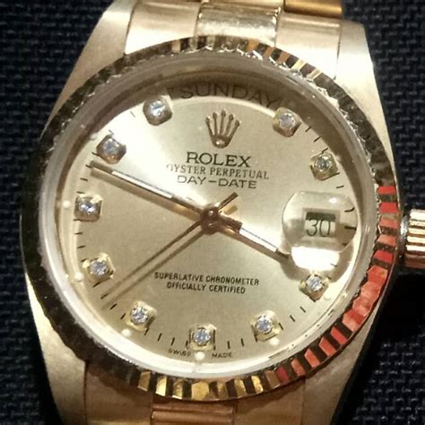 rolex swiss made 16233|Rolex 16233 day date.